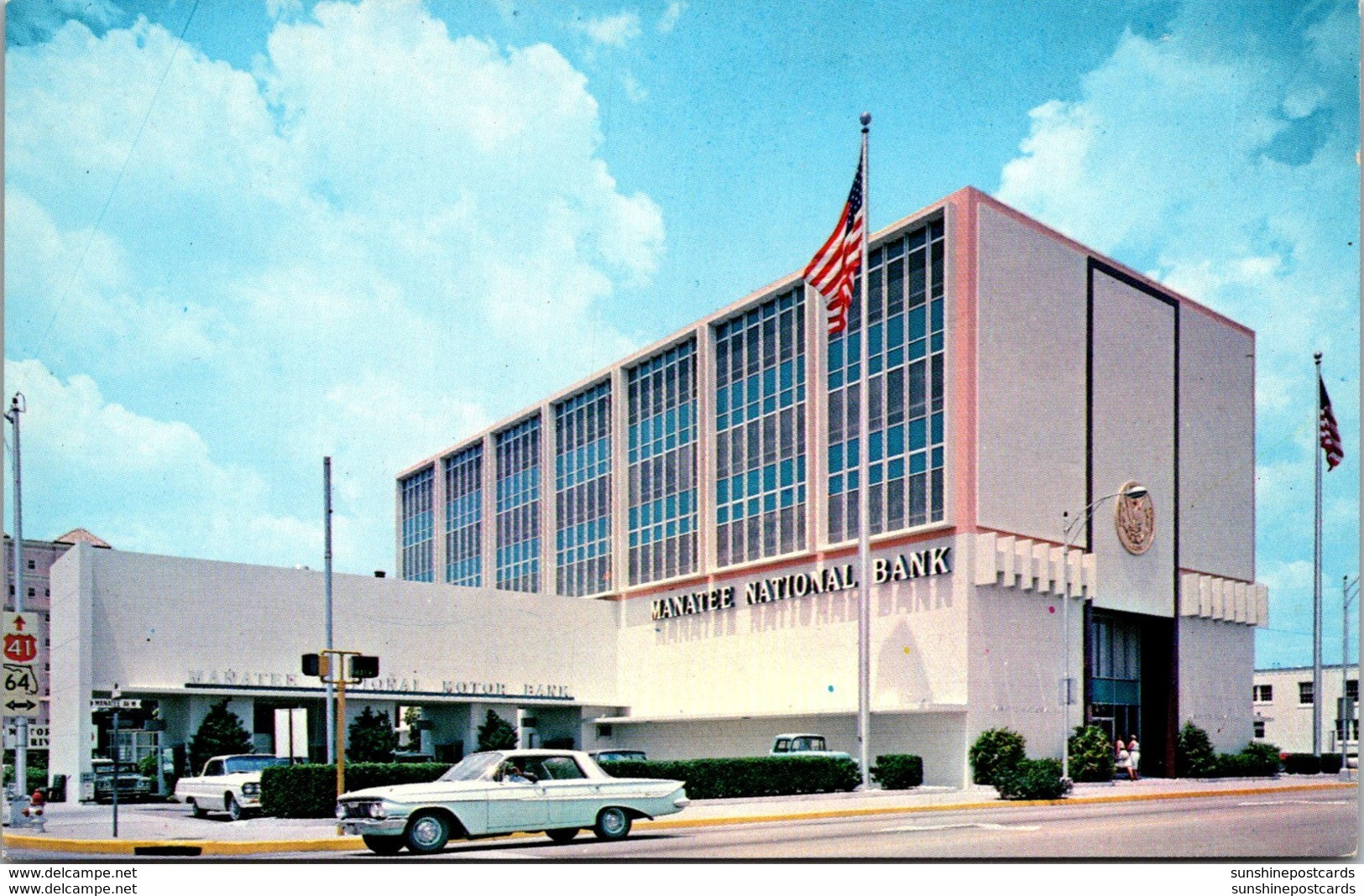 Florida Bradenton Exterior View Manatee National Bank - Bradenton