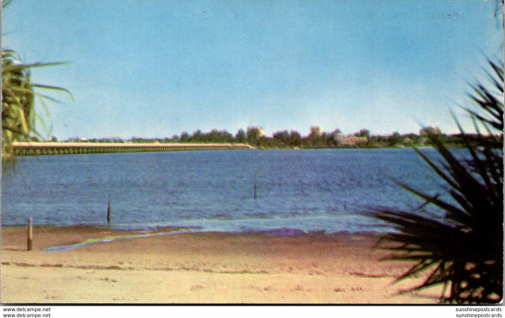 Florida Bradenton Manatee River Bridge From Palmetto - Bradenton