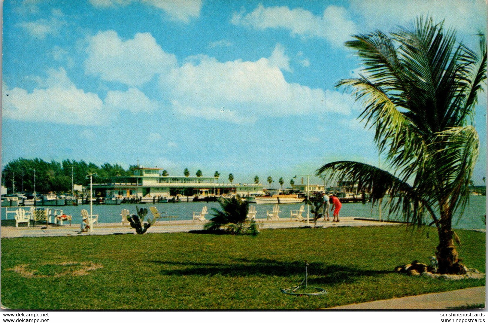 Florida Clearwater Beach Marina Playgrounds And Parks 1974 - Clearwater