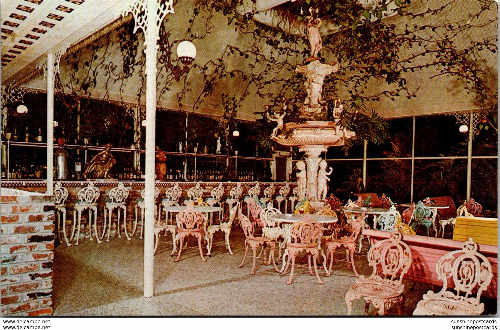 Florida Clearwater Kapok Tree Inn Fountain Room 1964 - Clearwater