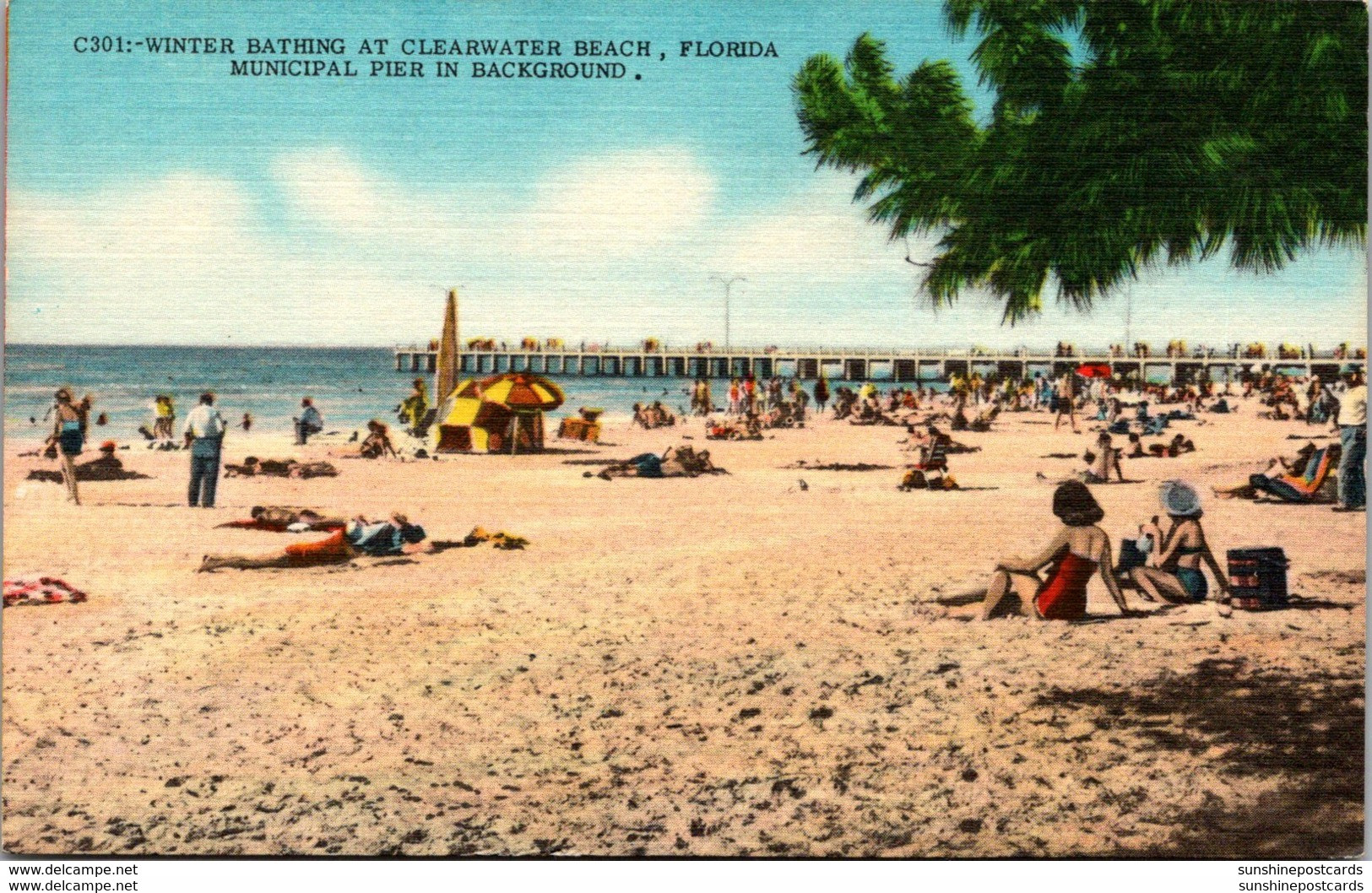 Florida Clearwater Beach Municipal Bathing - Clearwater