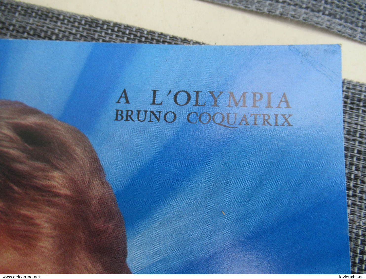 Plaquette De Présentation De Tournée/Isabelle AUBRET /" A L'Olympia "/ Bruno Coquatrix /1987        PROG304 - Programma's