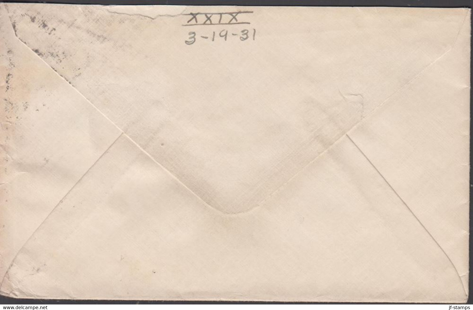 1931. Sovjet.  5 + 10 Kop WORKERS On Nice Small Cover To Massillon, Ohio, USA. 20-3-31. - JF430416 - Lettres & Documents