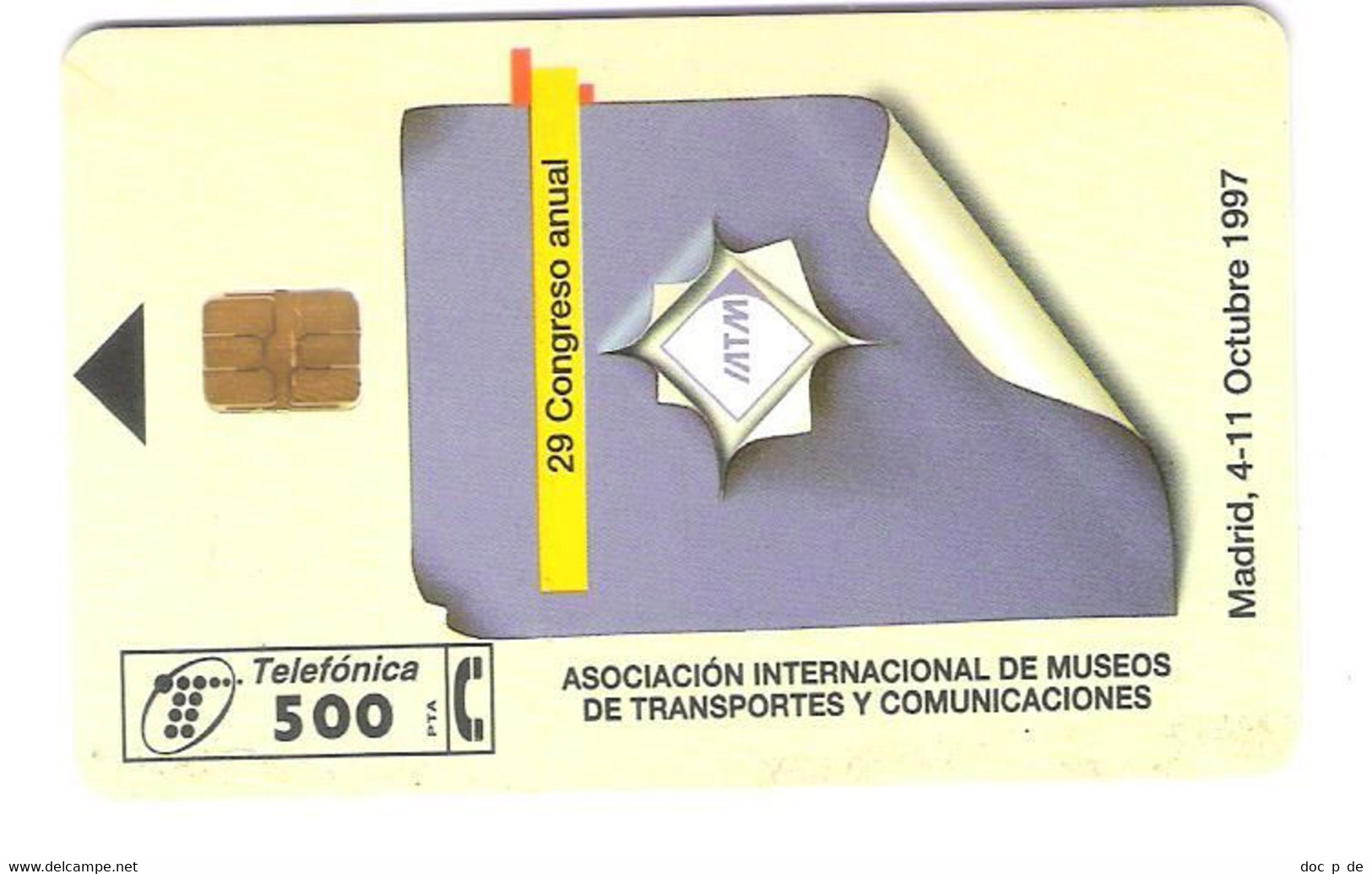 Spain - G-014 - Emision De Gentileza - A.I.M.T.C. - Congreso Anual - Gratis Uitgaven