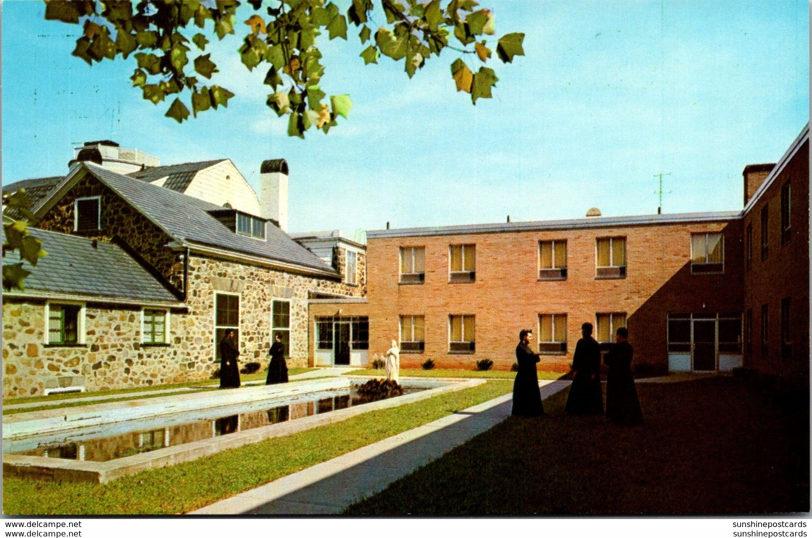 New York City Staten Island St Charles Seminary Our Lady's Patio - Staten Island