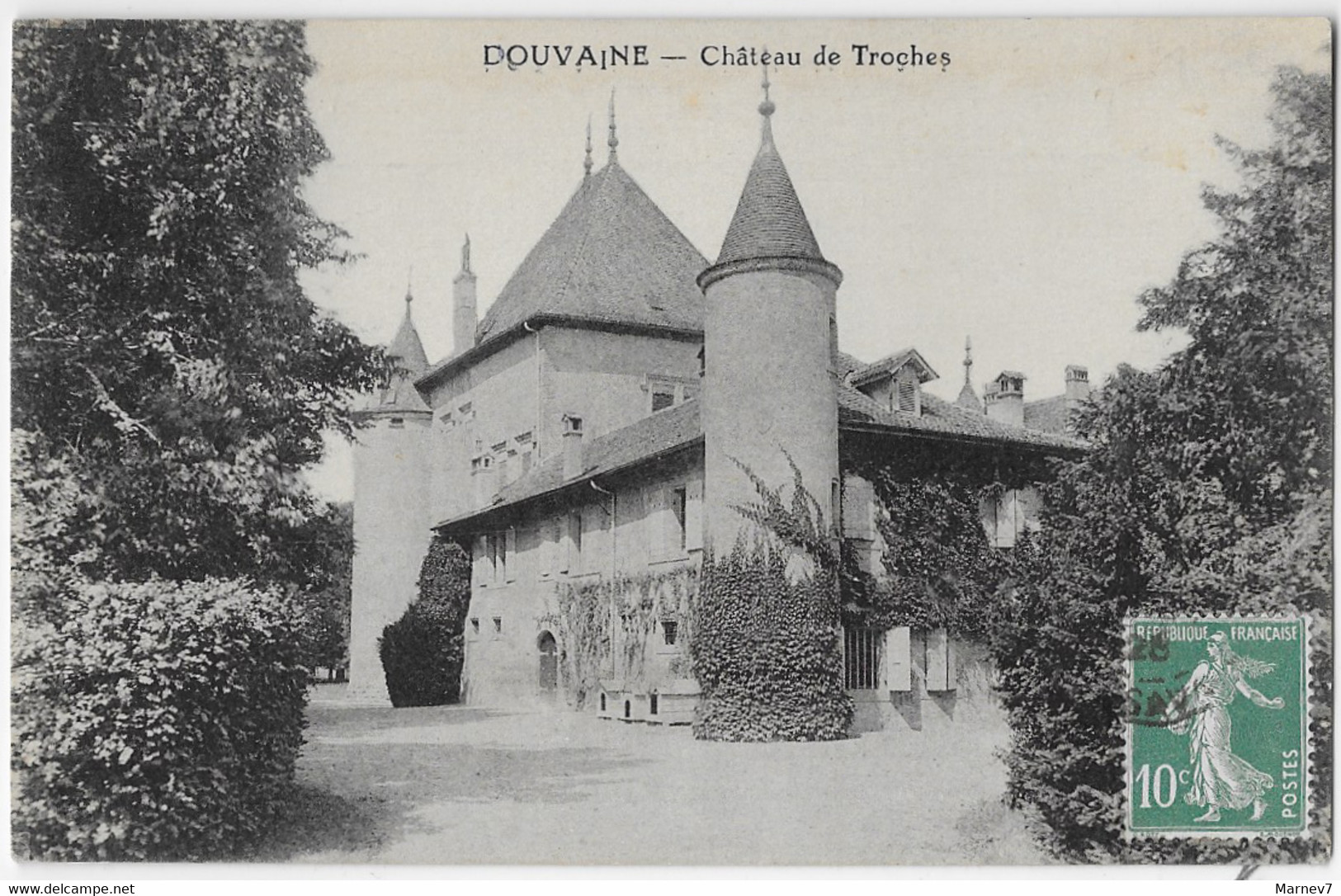 74 Hte Haute Savoie - CPA - DOUVAINE - Château De Troches - - Douvaine