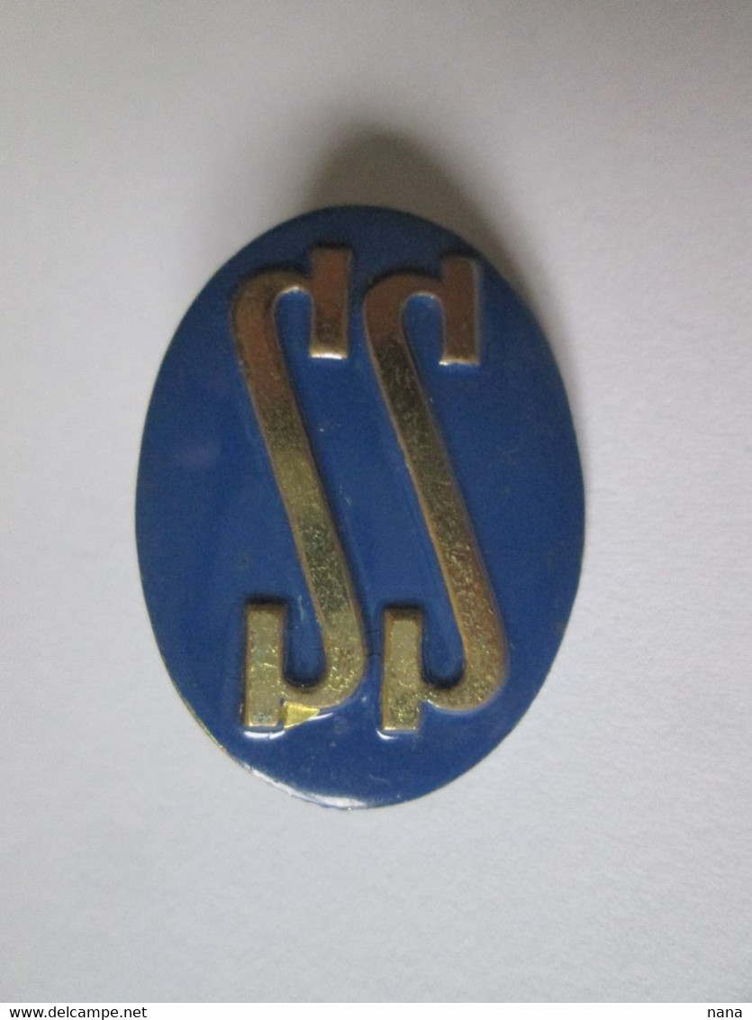 Spain Francisco Franco Regime Badge,size=32 X 24 Mm See Pictures - Spain