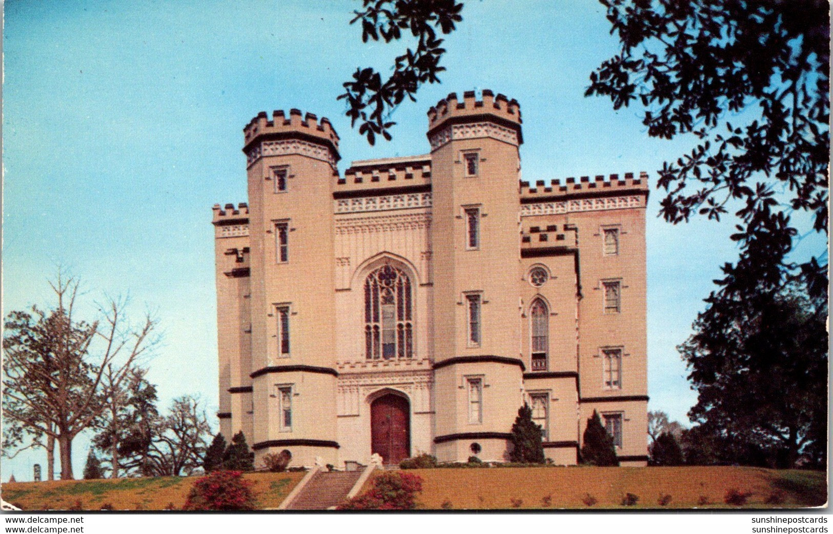 Louisiana Baton Rouge The Old State Capitol Building 1954 - Baton Rouge