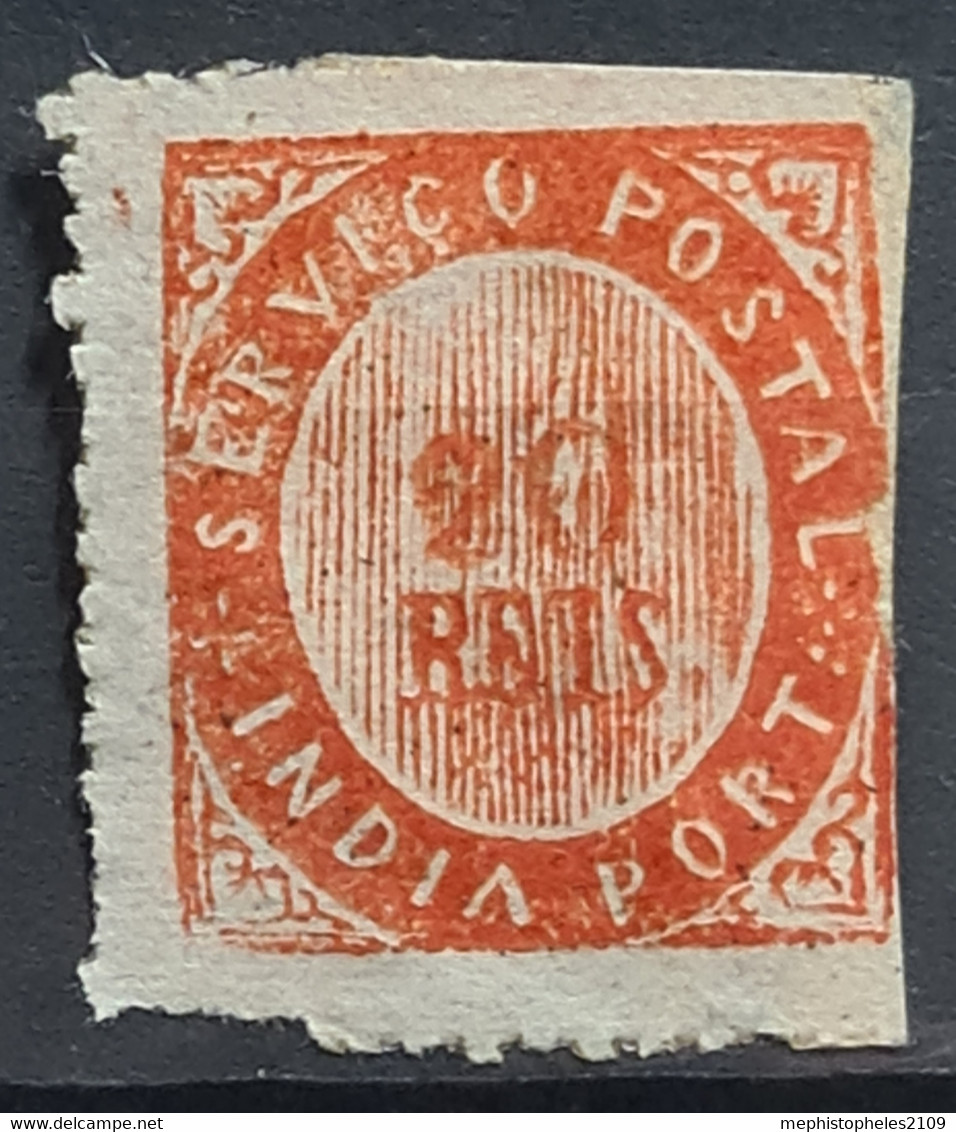 PORTUGUESE INDIA 1872 - MLH - Sc# 6 - India Portoghese