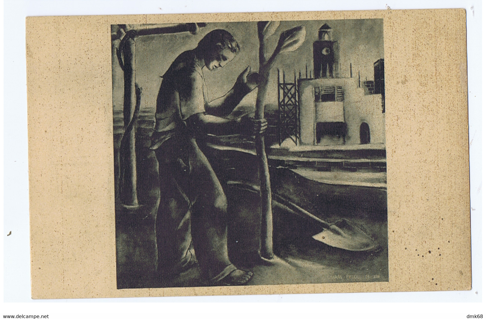 ROMA LITTORIALI DELL'ARTE - FUTURISMO - CESARE PICCOLI GUF VICENZA - RENA REDENTA  - 1935 (10395) - Exhibitions