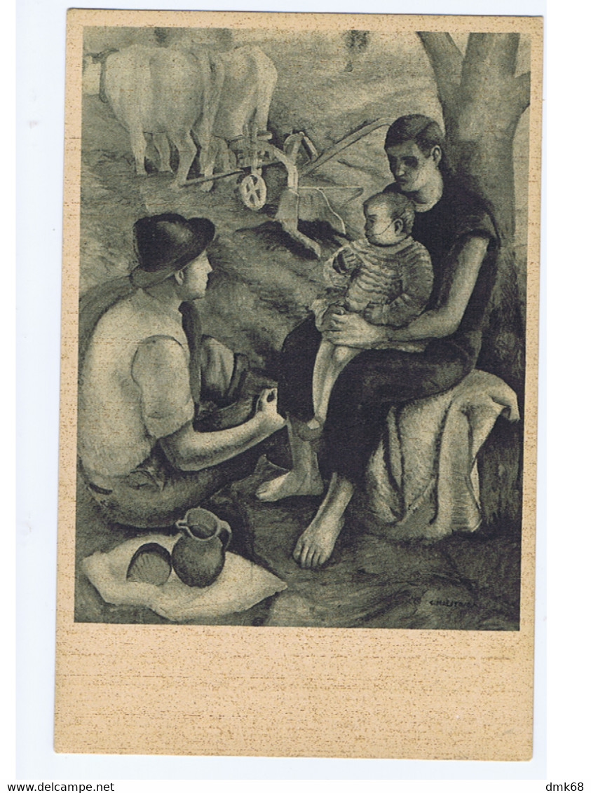 ROMA LITTORIALI DELL'ARTE - FUTURISMO - CATALDO MAESTOSO GUF NAPOLI - RITORNO ALLA TERRA  - 1935 (10396) - Exhibitions