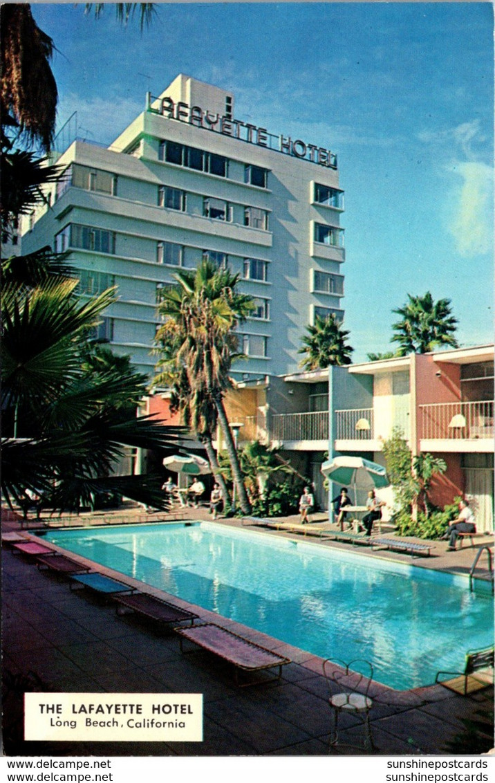 California Long Beach The Lafayette Hotel 1958 - Long Beach