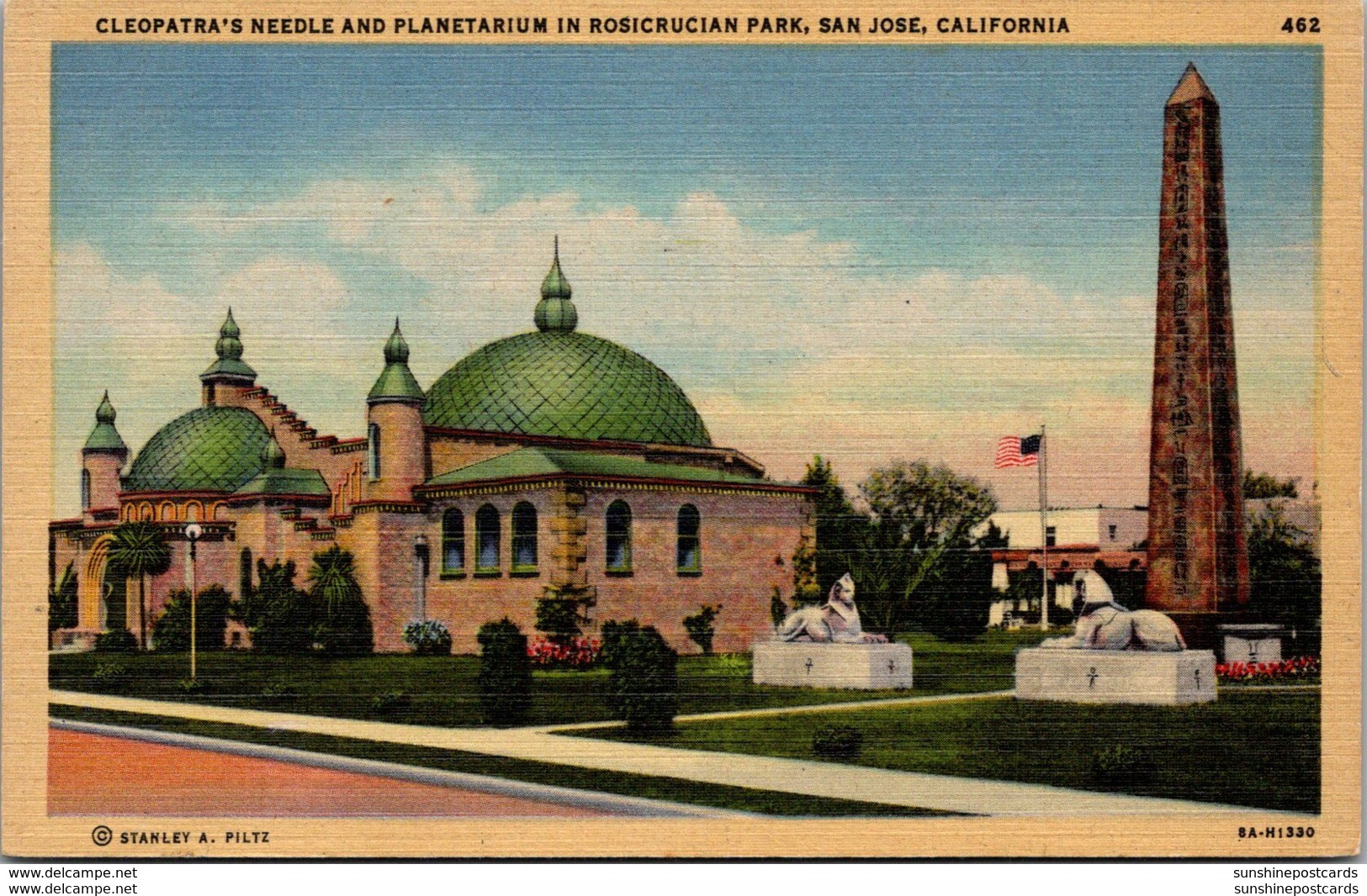 California San Jose Rosicrucian Park Cleopatra's Needle And Planetarium - San Jose
