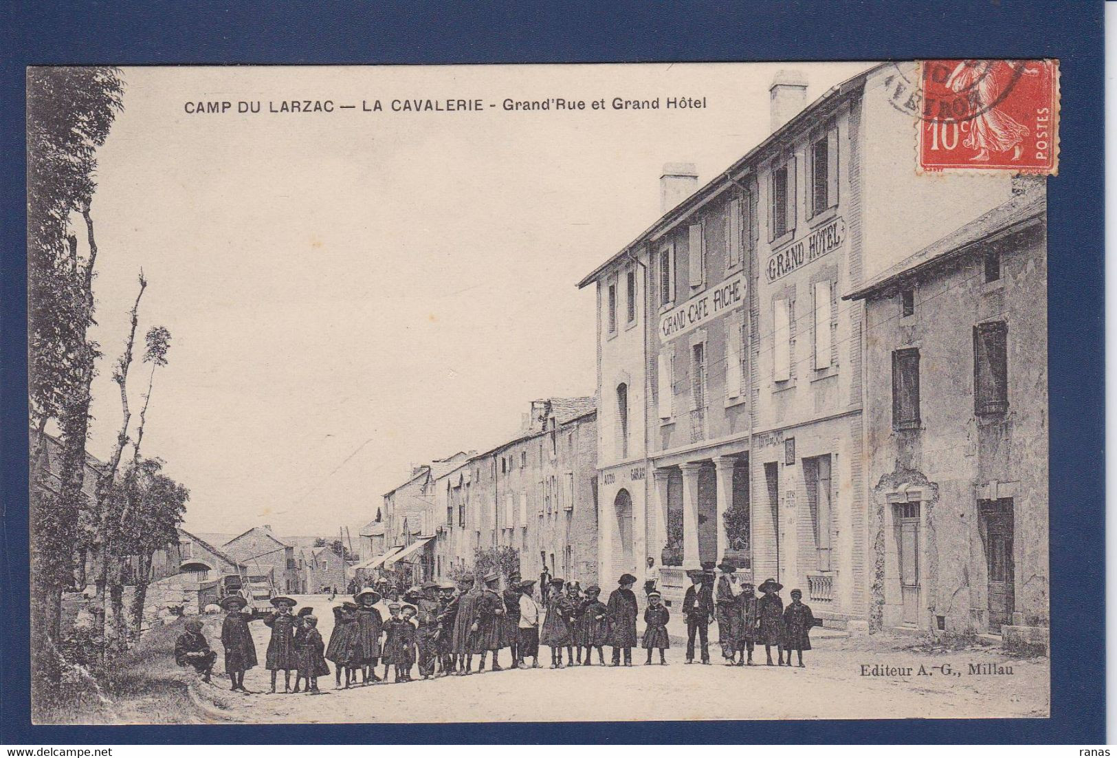 CPA [12] Aveyron > La Cavalerie Circulé - La Cavalerie