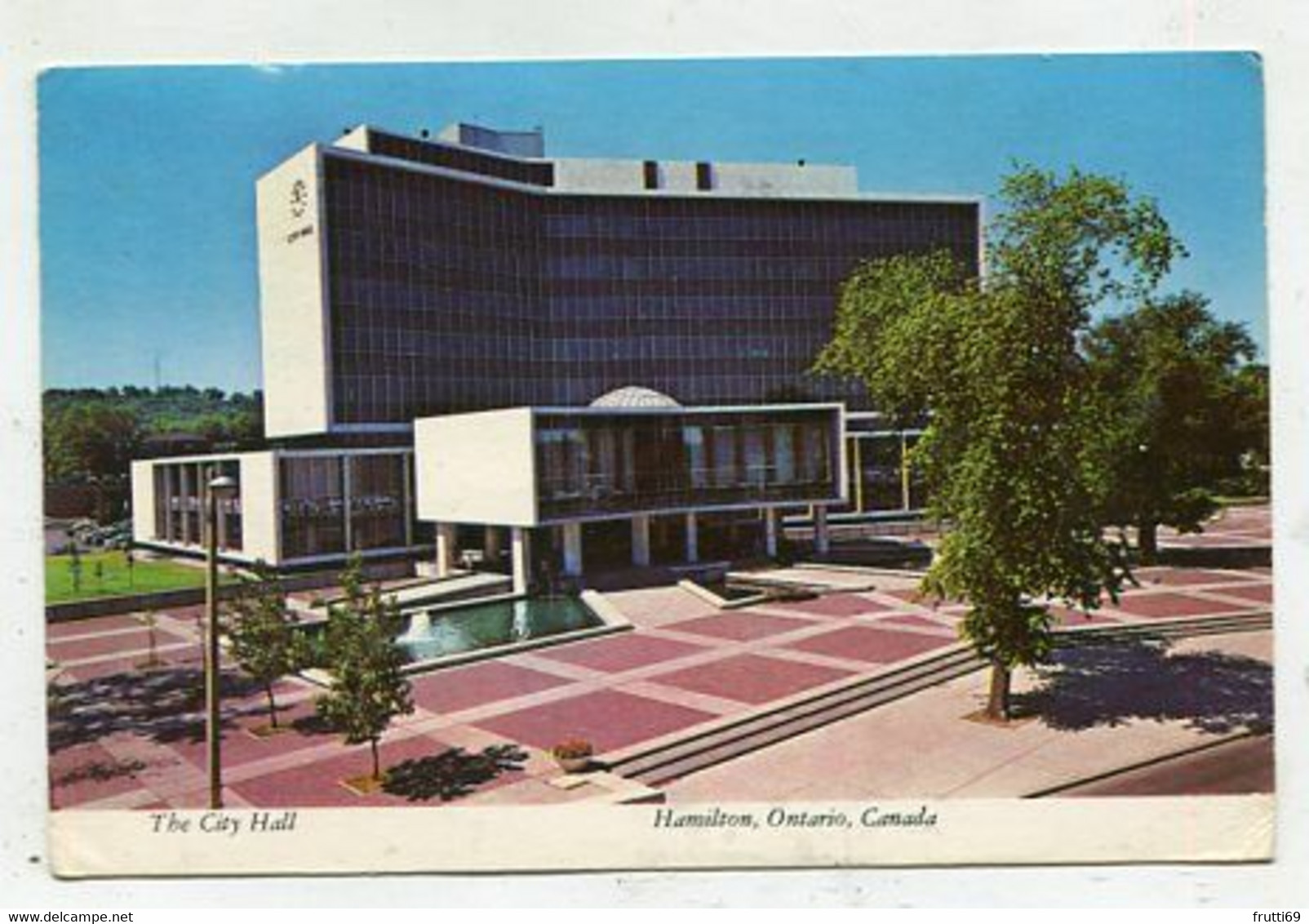 AK 057603 CANADA - Ontario - Hamilton - The City Hall - Hamilton