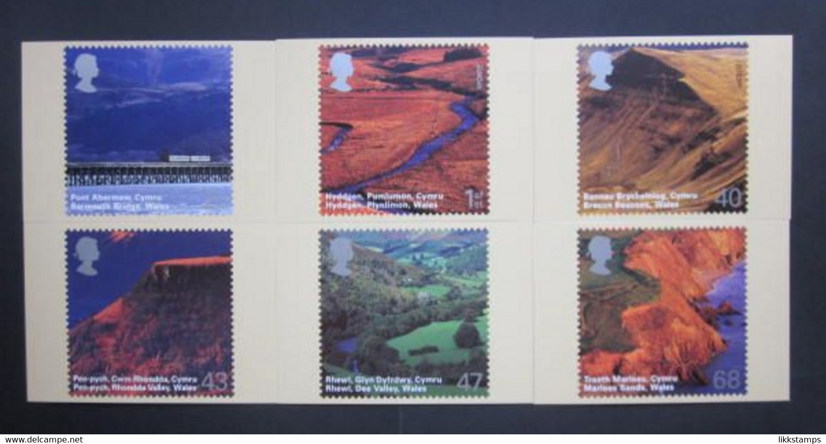 2004 A BRITISH JOURNEY ( 3rd SERIES ): WALES P.H.Q. CARDS UNUSED, ISSUE No. 266 (B) #01517 - PHQ Cards