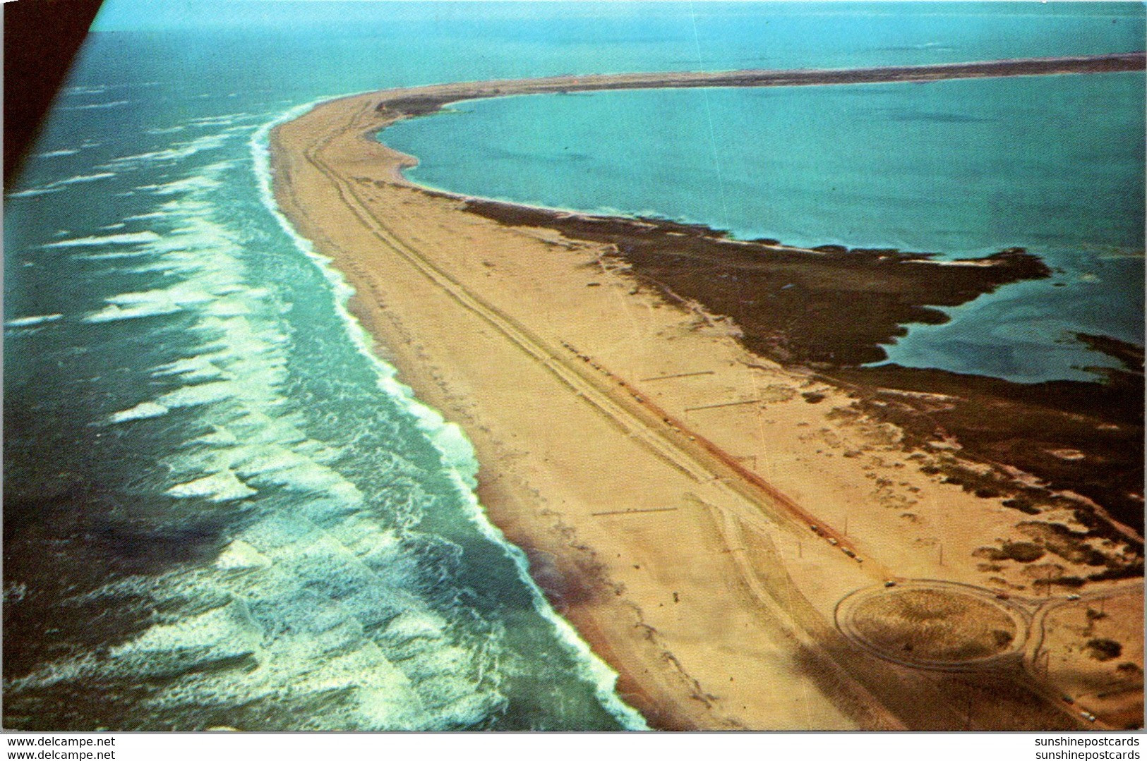 Virginia Assateague Island Aerial View Looking South - Alexandria