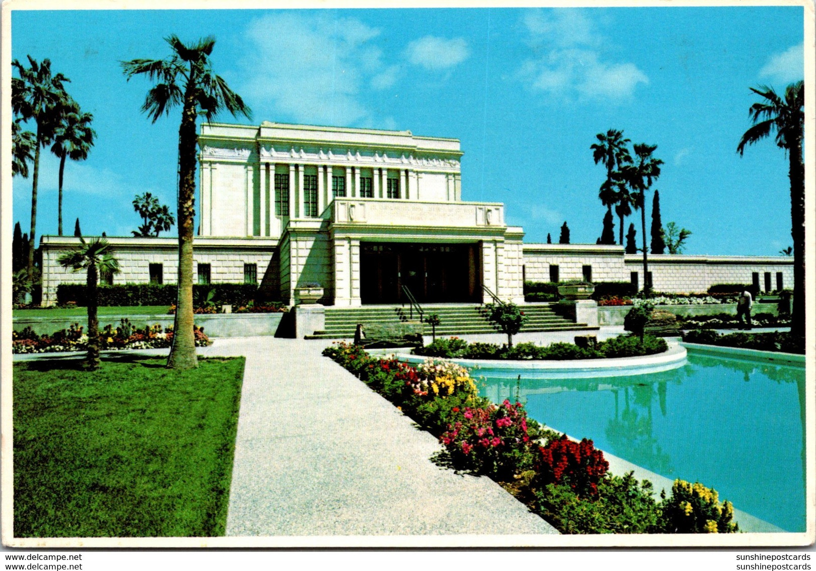 Arizona Mesa East View Of Mormon Temple East Main Street - Mesa