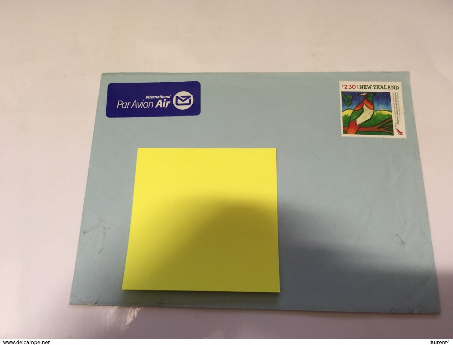 (4 H 53) New Zealand Cover Posted To Australia (not Postmarked) - Brieven En Documenten