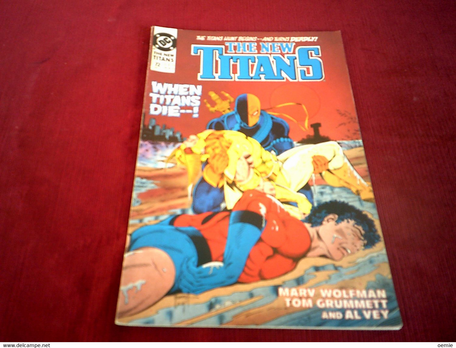 THE NEW  TITANS   N°  72 JAN   1991 - DC