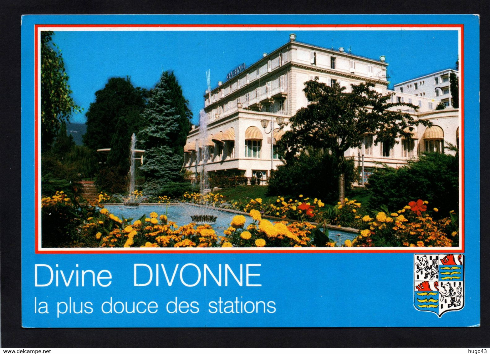 (RECTO / VERSO) DIVONNE LES BAINS - N° 3001 - STATION THERMALE - CPM GF - Divonne Les Bains