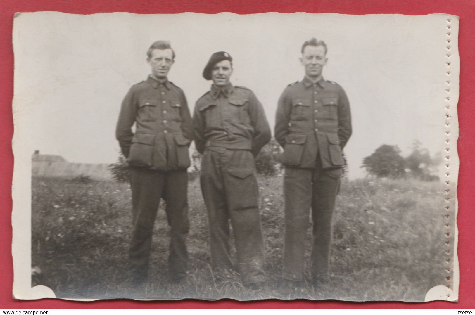 Soldats Prisonniers...Stalag XIII D à Teschen (Tchéquie ) Victor Lhost De Jumet ( Voir Verso) - Weltkrieg 1939-45