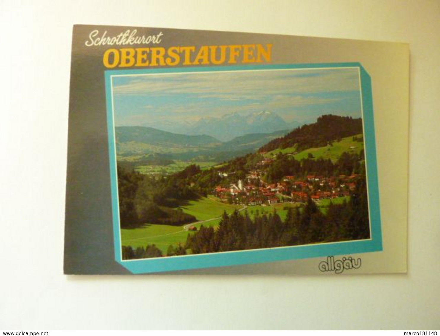 Schrothkurort OBERSTAUFEN Mit Altmann Und Säntis - Oberstaufen