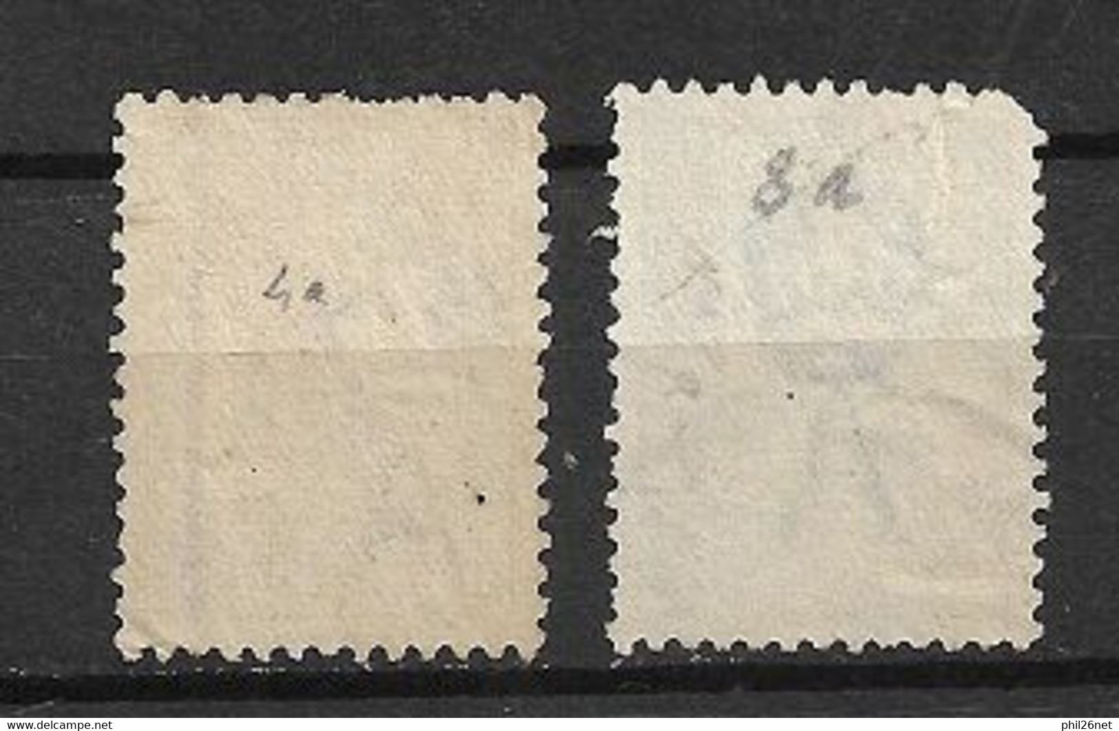 Australie   N°  4a  Et 8a   Oblitérés AB     Voir Scans - Used Stamps