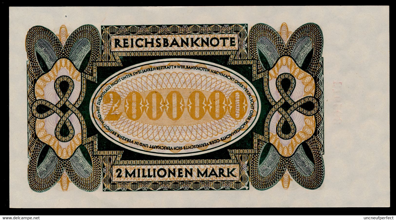 P89a Ro89b DEU-101b.  2 Million Mark 19.11.1923 UNC NEUF - 2 Mio. Mark