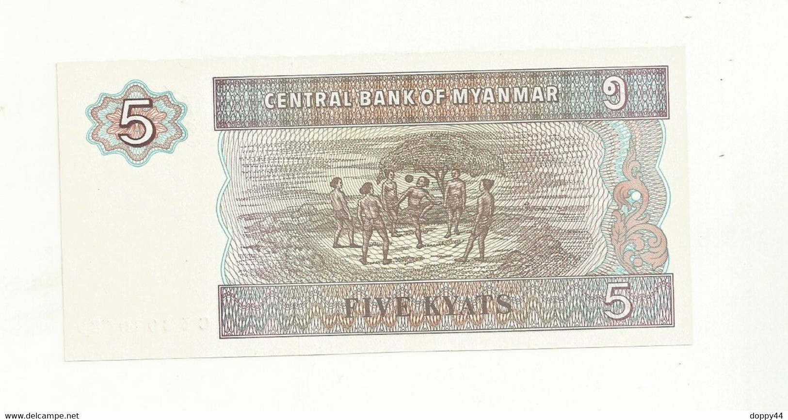 BILLET NEUF BIRMANIE 5 KYATS. - Myanmar