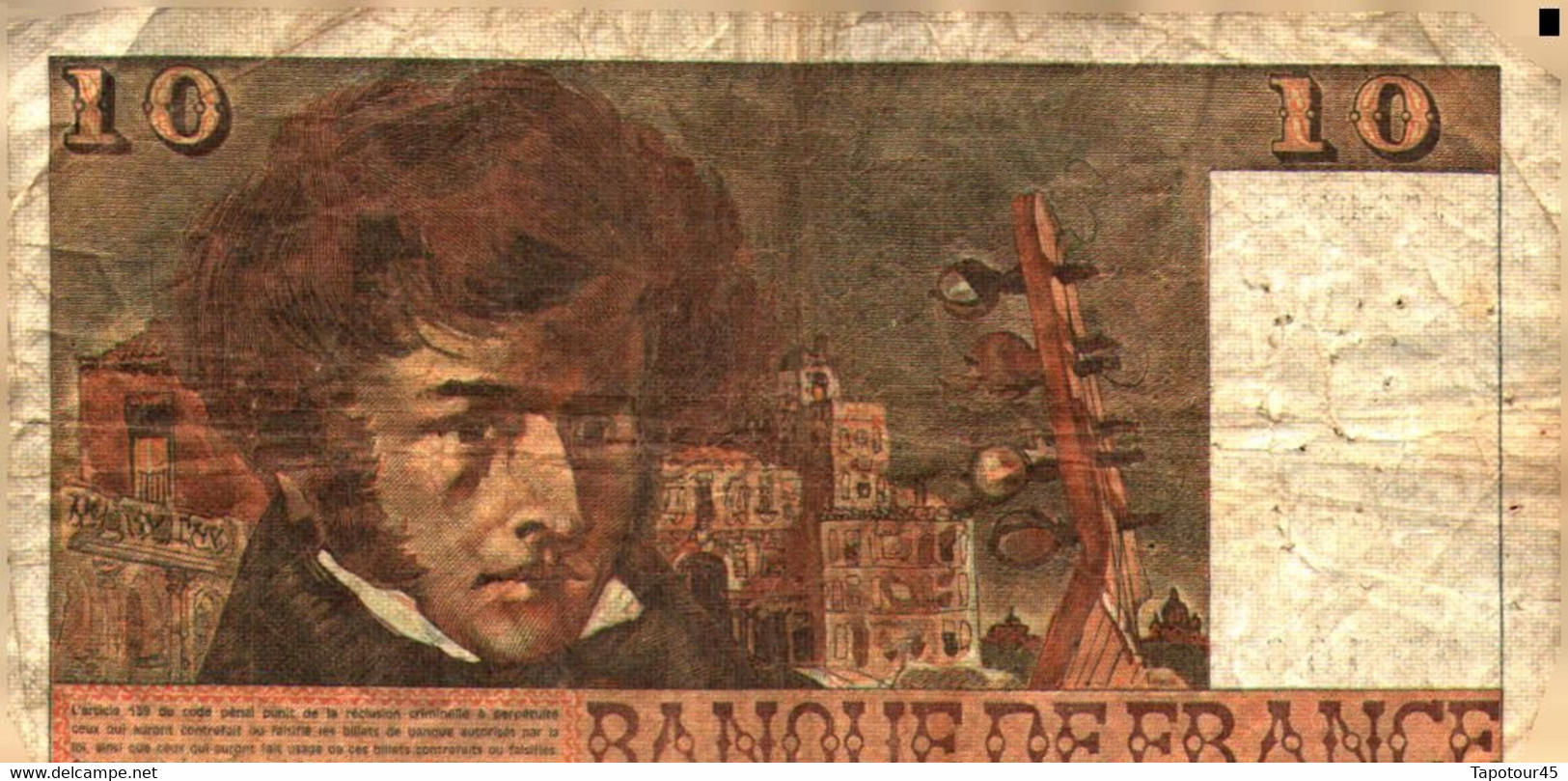 Billet > France > 10 Francs 1974.J. - 10 F 1972-1978 ''Berlioz''