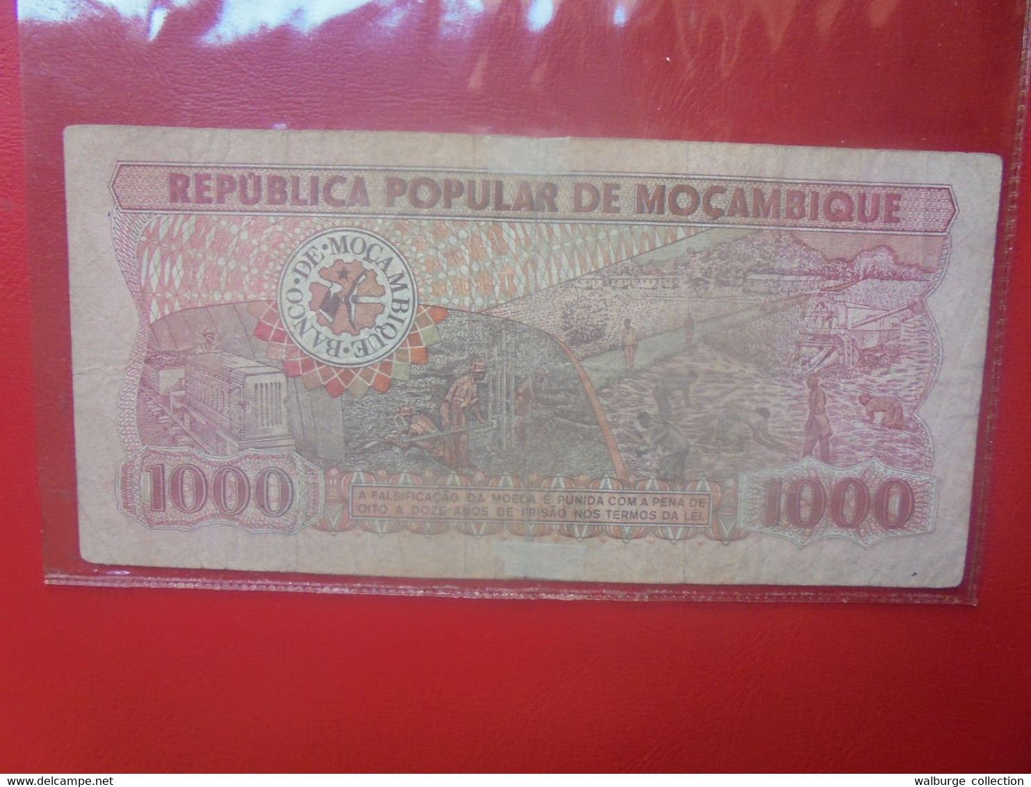 MOZAMBIQUE 1000 METICAIS 1980 Circuler (L.2) - Mozambique