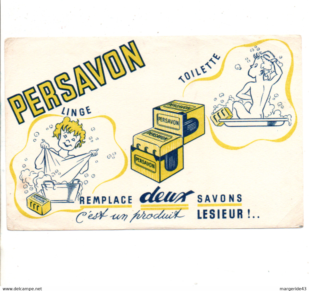 BUVARD SAVON PERSAVON - S