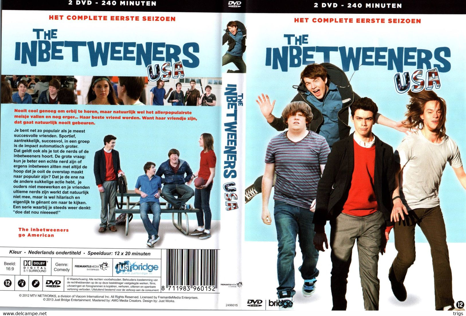DVD - The Inbetweeners USA: Seizoen 1 (2 DISCS) - TV Shows & Series