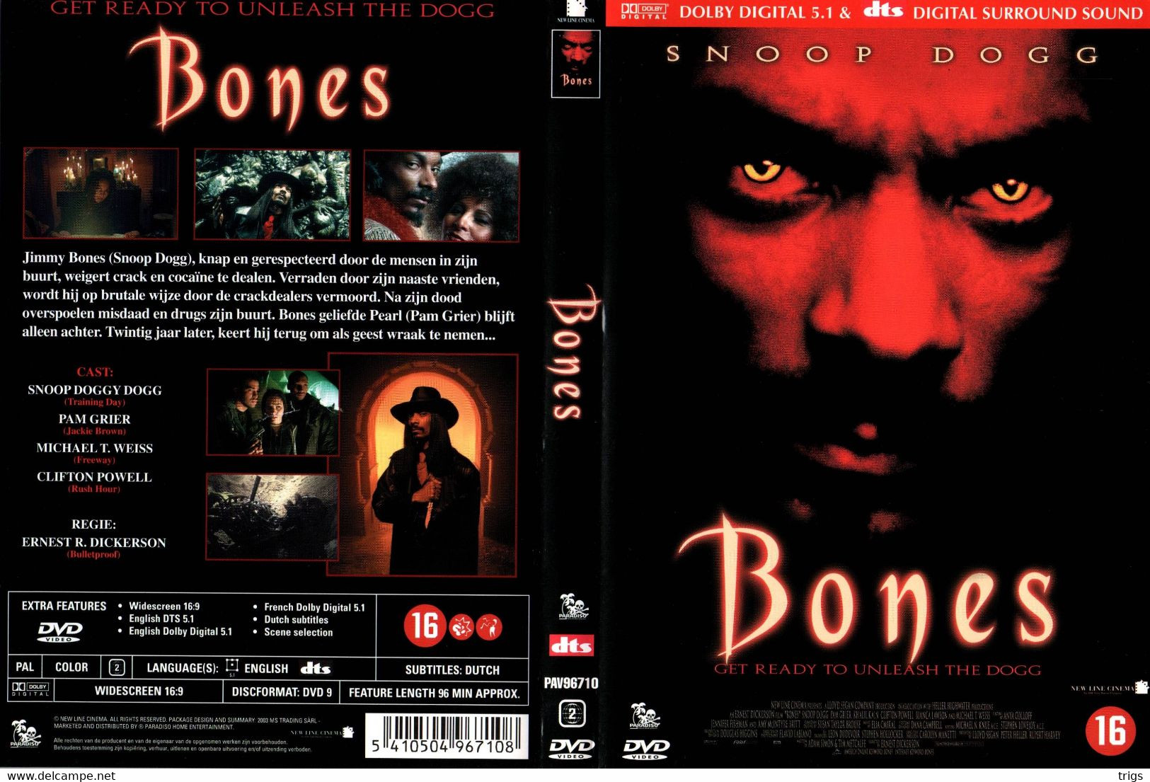 DVD - Bones - Horreur