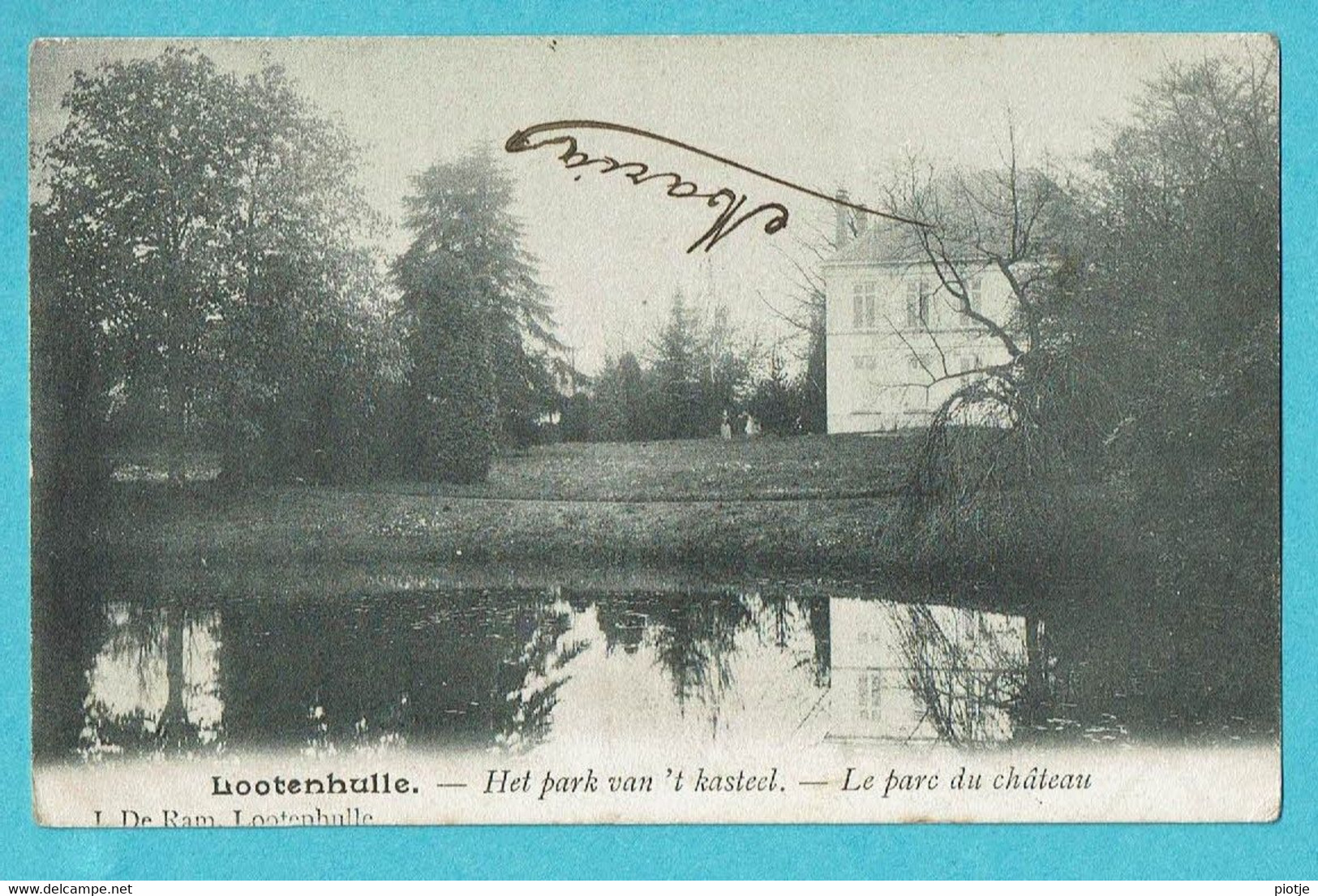 * Lotenhulle - Lootenhulle (Aalter - Oost Vlaanderen) * (L. De Ram) Park Van Het Kasteel, Parc Du Chateau, Schloss, TOP - Aalter