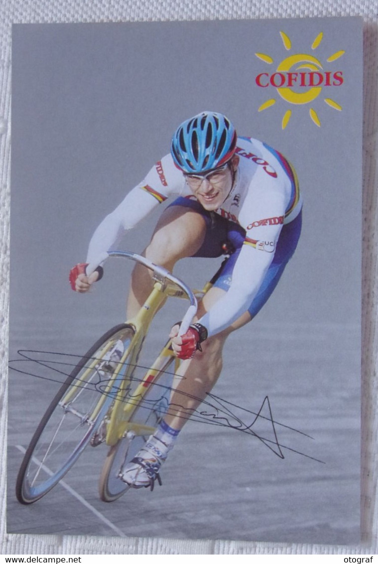 Arnaud TOURNANT - Dédicace - Hand Signed - Autographe Authentique  - - Ciclismo