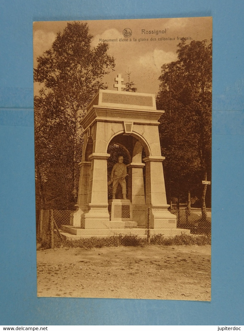 Rossignol Monument élevé à La Gloire Des Coloniaux Français - Tintigny