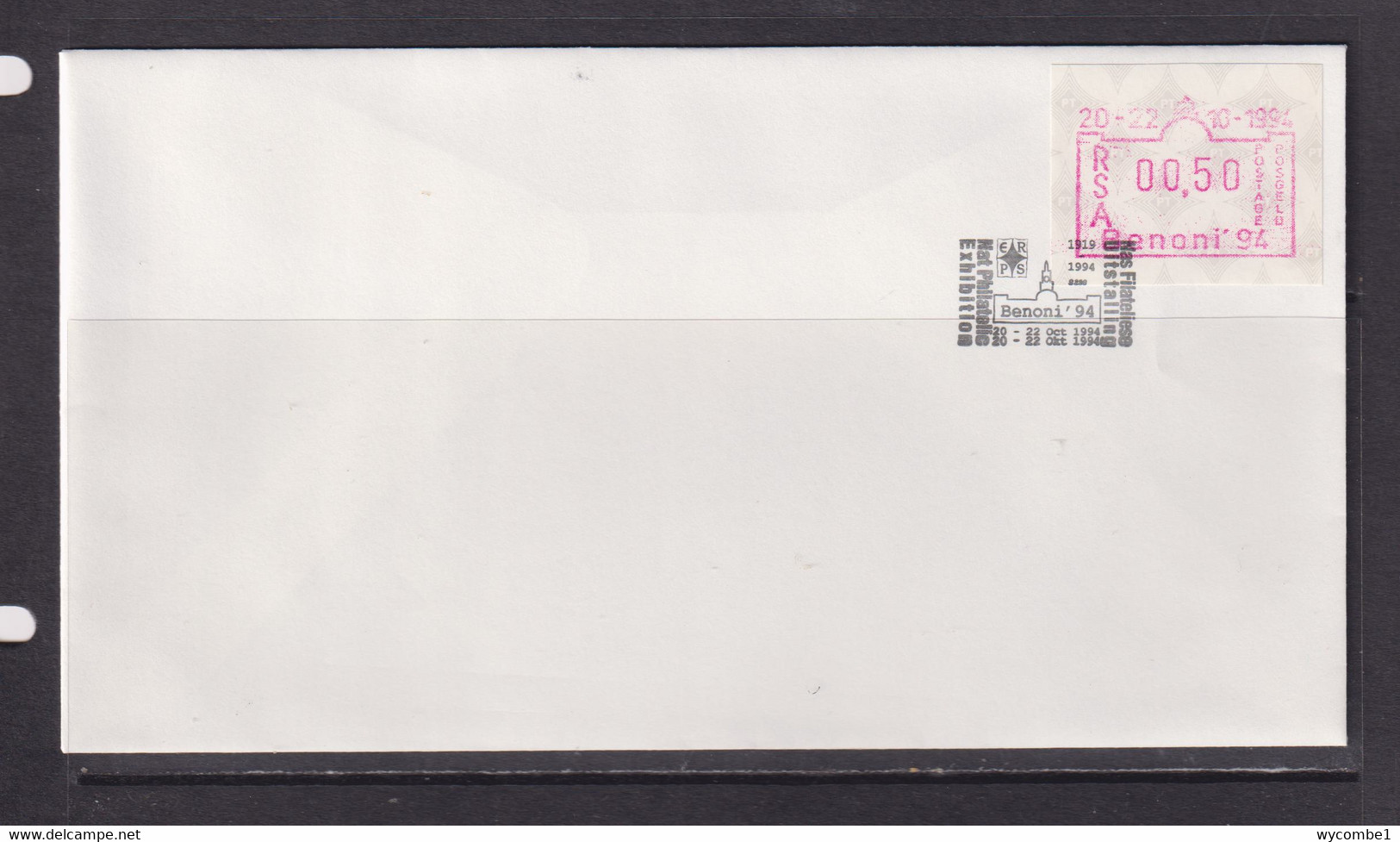 SOUTH AFRICA - 1994 Frama Benoni 94 FDC As Scan - Storia Postale