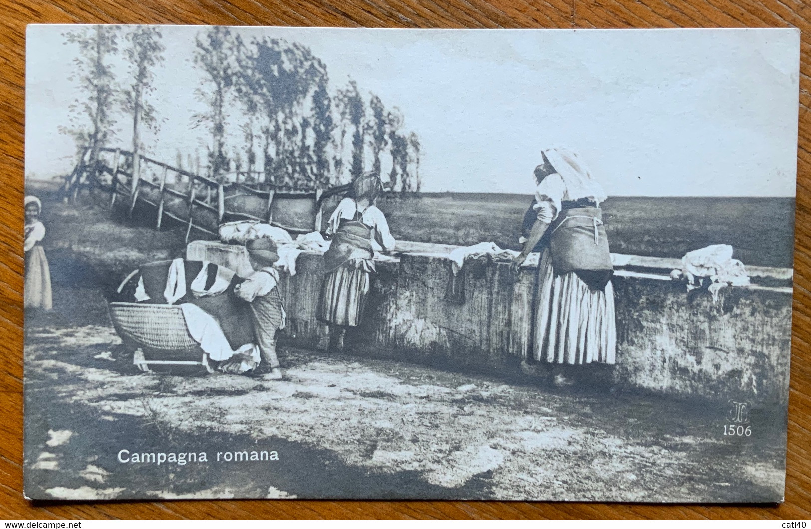 CAMPAGNA ROMANA - LE LAVANDAIE - - VIAGGIATA 1909  -  AA376 - Enseignement, Ecoles Et Universités