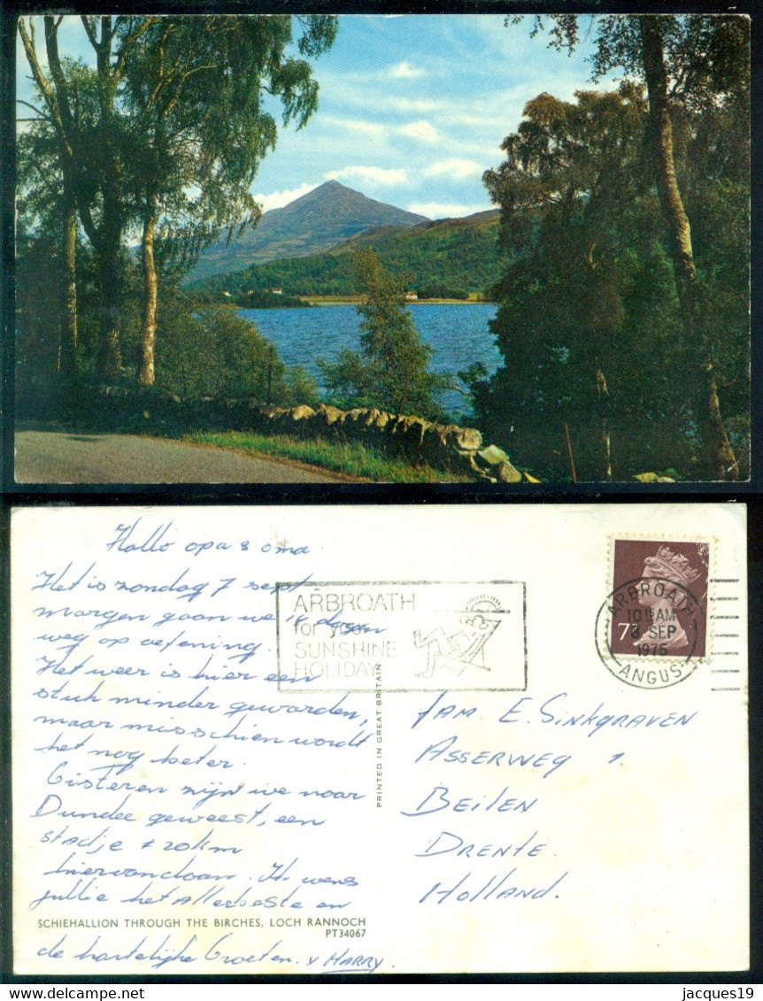 Great Britain 1975 Postcard Schiehallion Through The Birches, Loch Rannoch - Perthshire