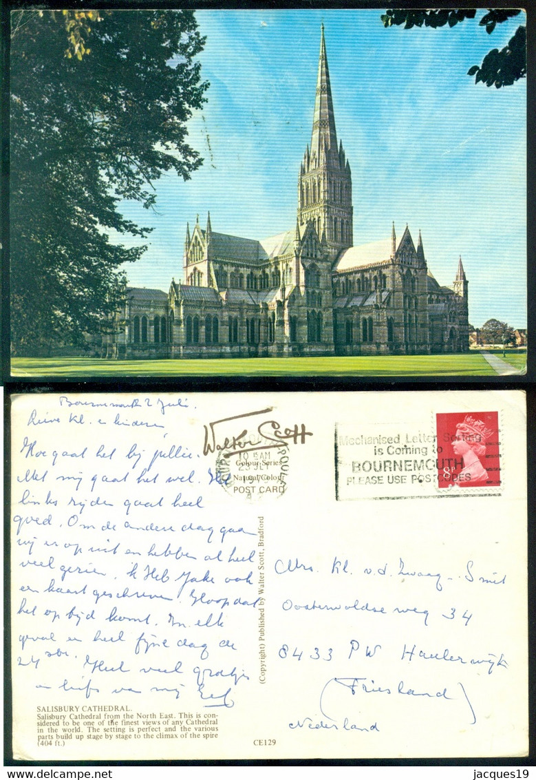 Great Britain 1979 Postcard Salisbury Cathedral - Salisbury