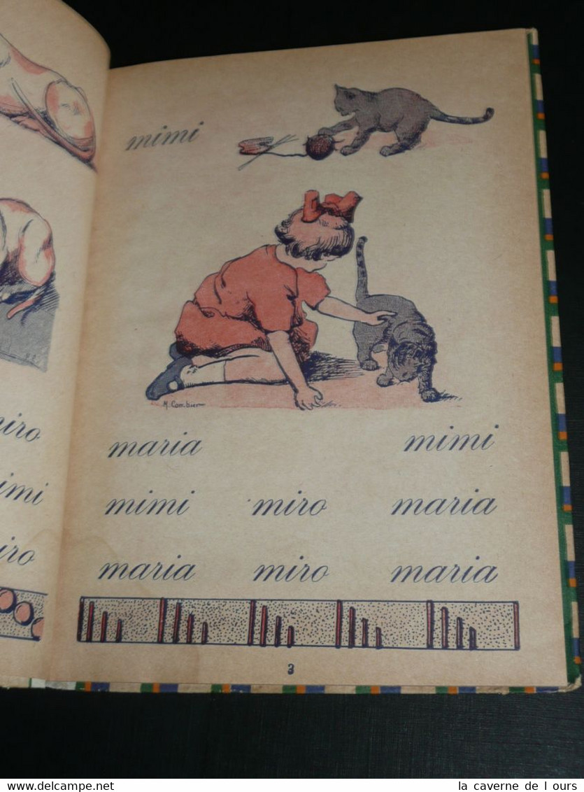 Rare Livre Illustré Ancien "René Et Maria, Méthode Directe De Lecture" Combier Renaudin - 0-6 Anni