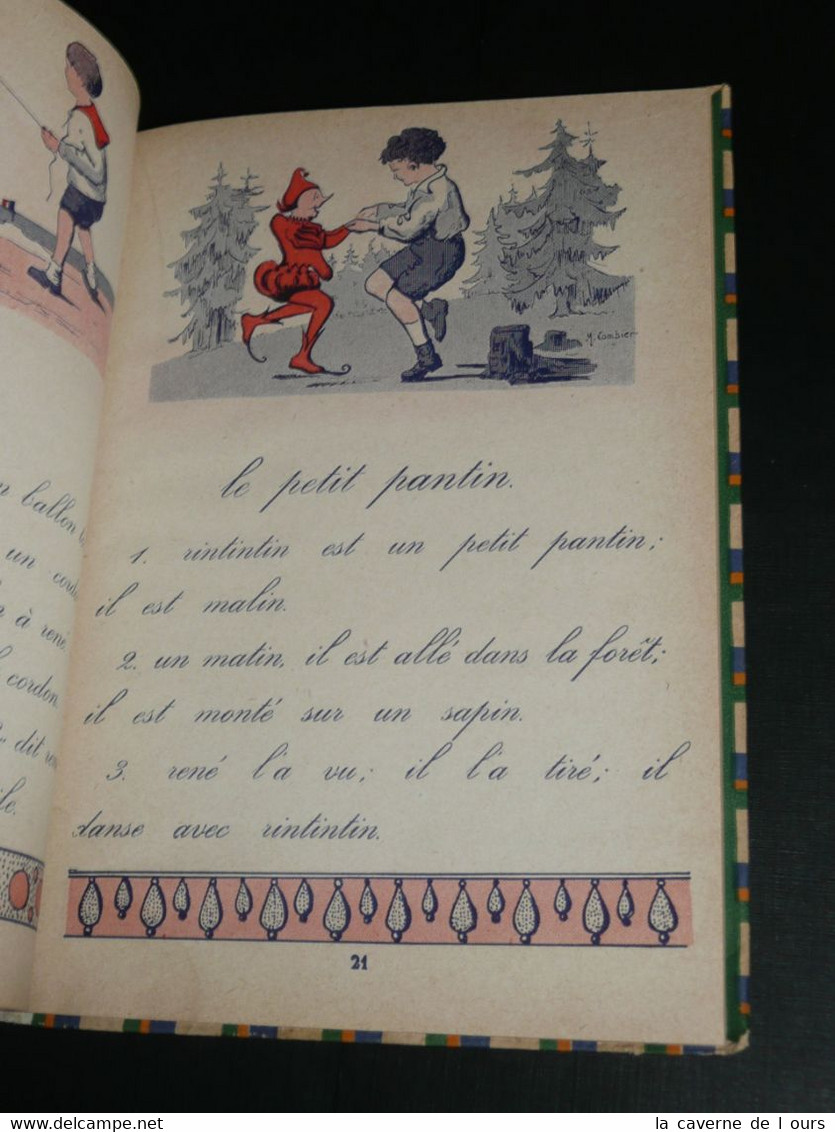 Rare Livre Illustré Ancien "René Et Maria, Méthode Directe De Lecture" Combier Renaudin - 0-6 Years Old