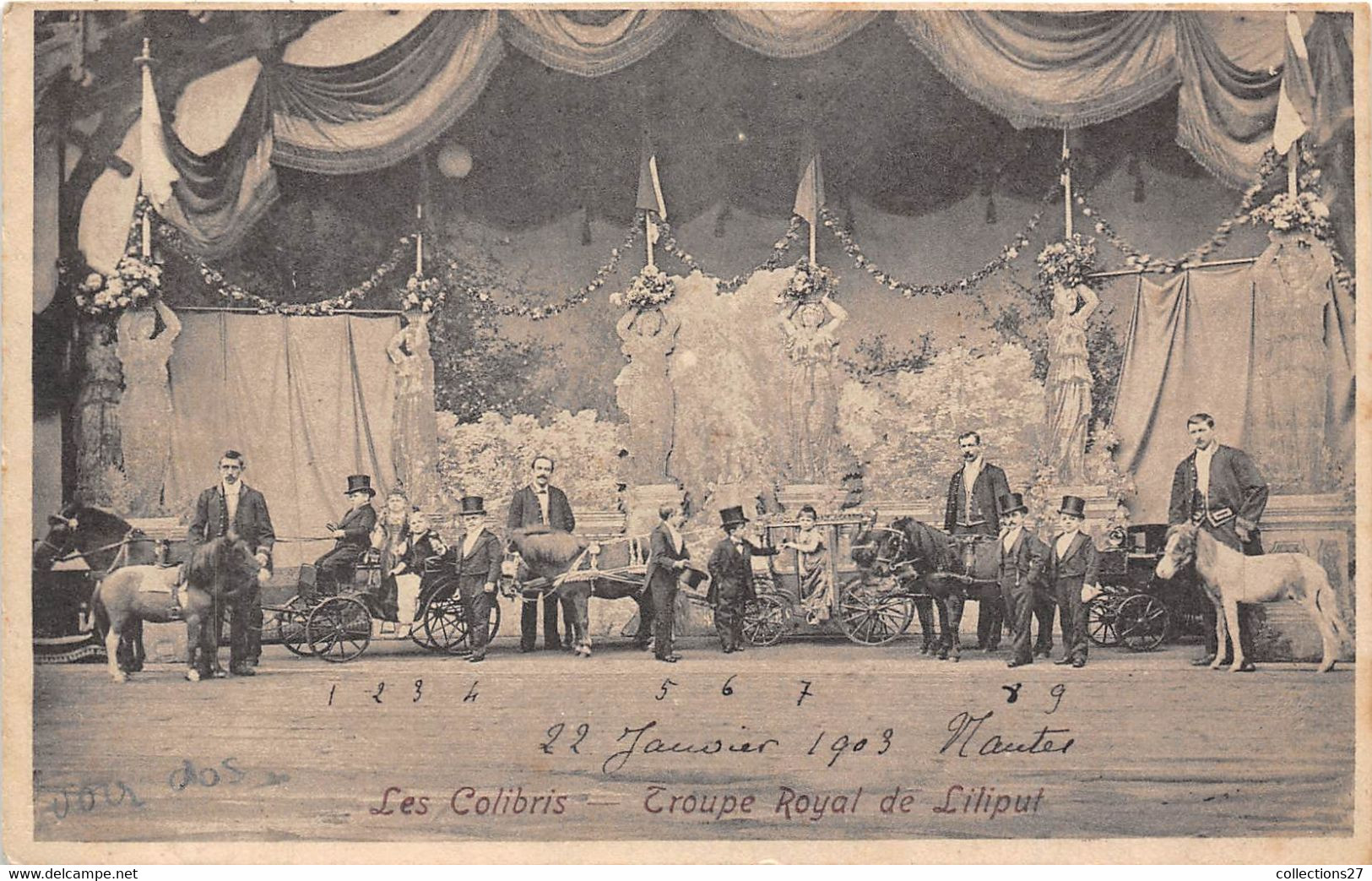 LES-COLIBRIS- TROUPE ROYAL DE LILIPUT - Circus