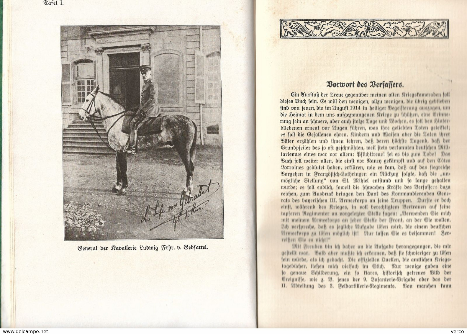 LIVRE  Ancien ALLEMAND  De La 1ére GUERRE MONDIALE - Nancy Bis Zum Camp Des Romains 1914 (155 Pages 16x22 Cm) - 5. Guerres Mondiales