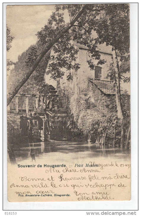 Souvenir De Hougaerde,- Petit Moulin - Hoegaarden