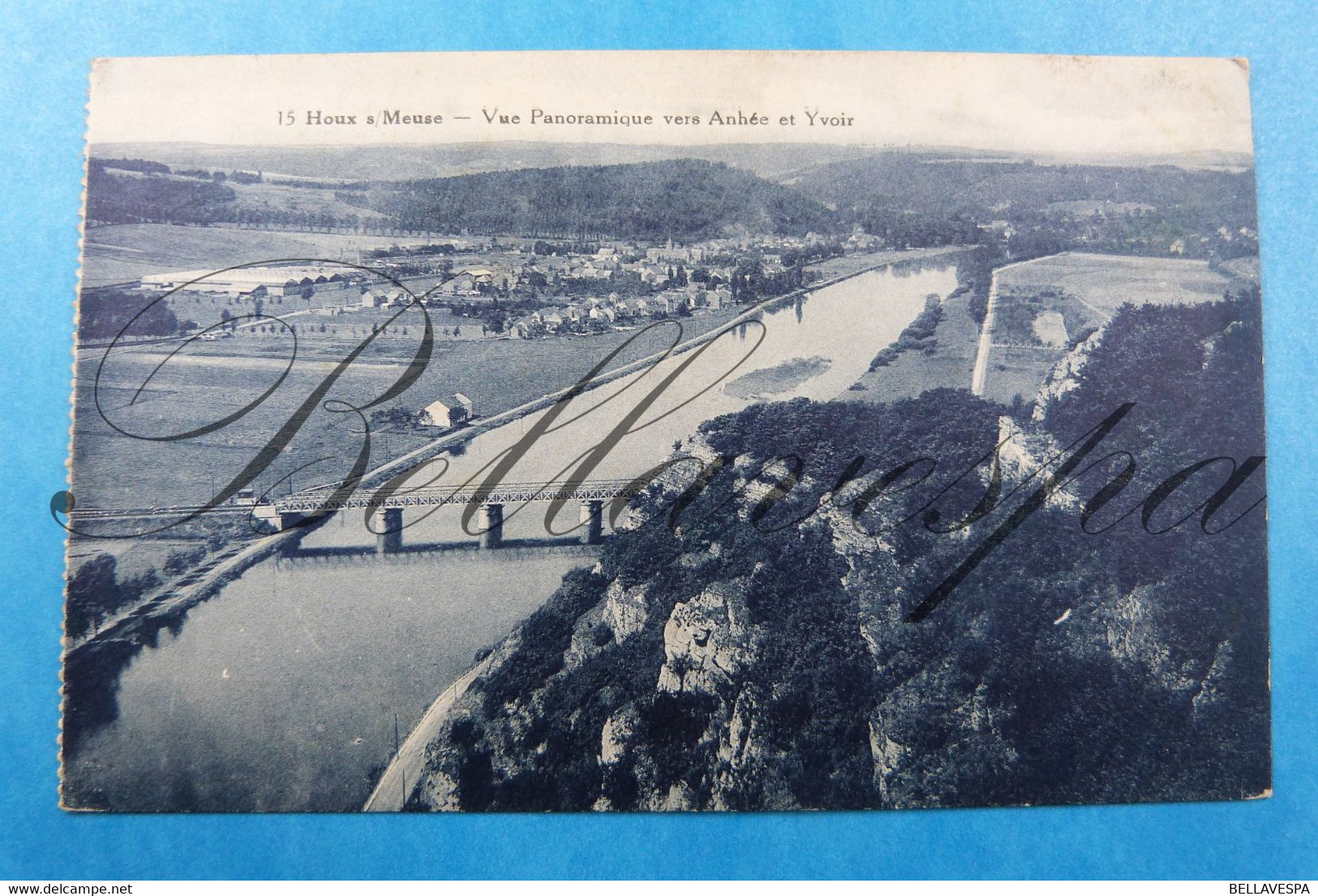 Houx-sur-Meuse -.Vue Panoramique Vers Anhée Et Yvoir. N°15 - Anhee