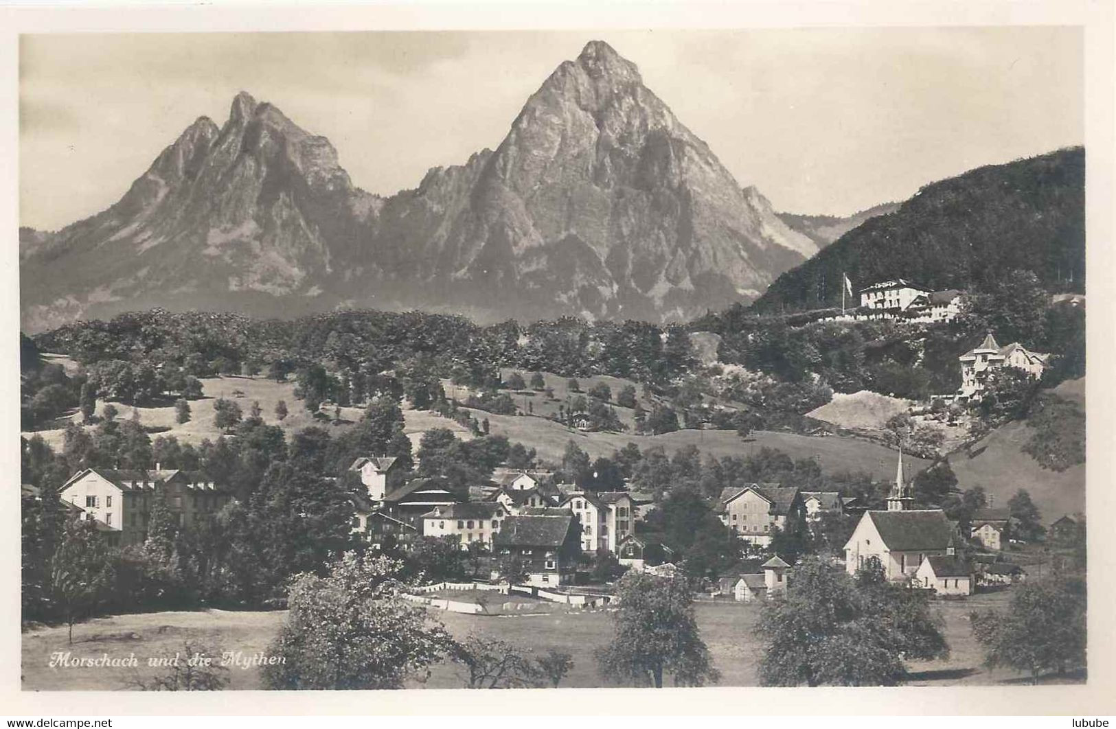 Morschach - Und Die Mythen          Ca. 1930 - Morschach