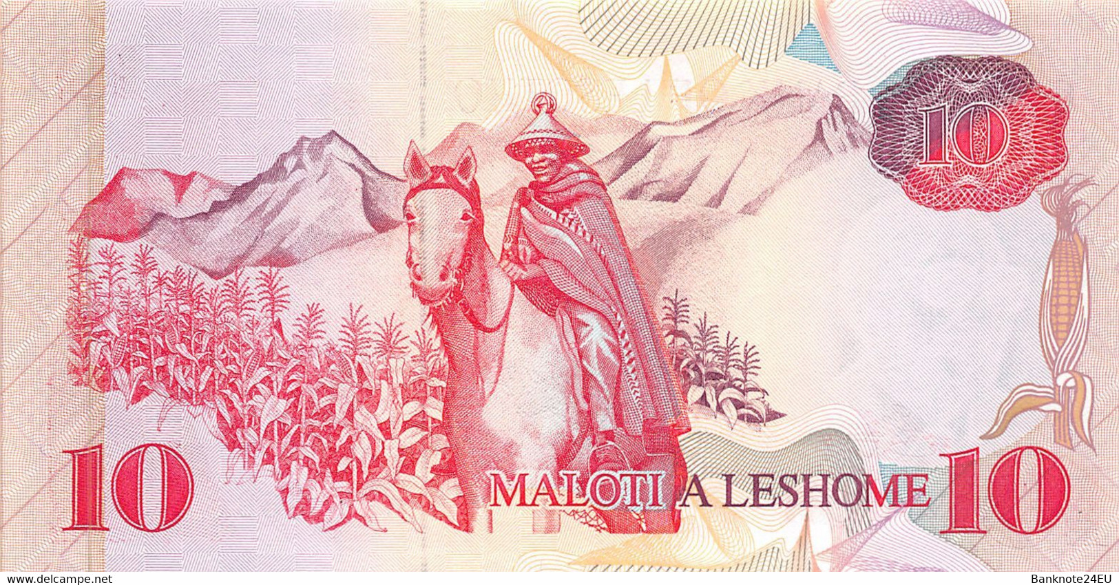 Lesotho 10 Maloti 1990 Unc Pn 11a - Lesotho